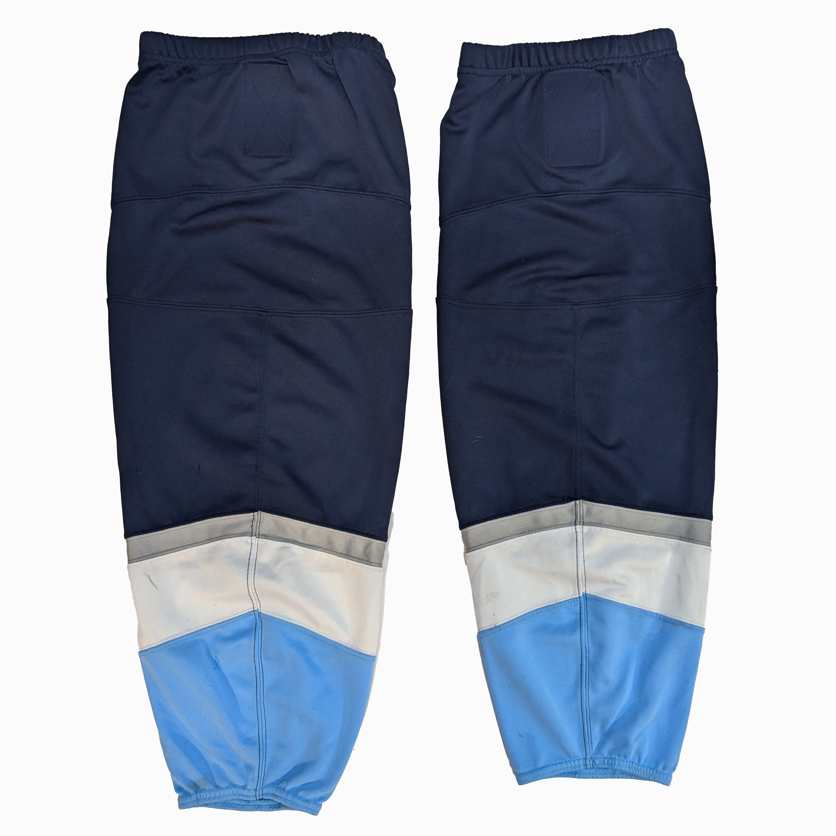 USHL - Chaussettes usagées (bleu/gris/blanc)